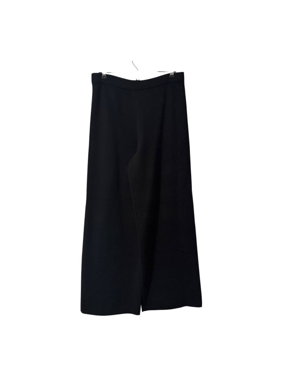 Alex Mill Black Cotton Cashmere Wide Leg Pull On Sweater Pants Womens Medium